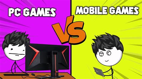 web games vs mobile games
